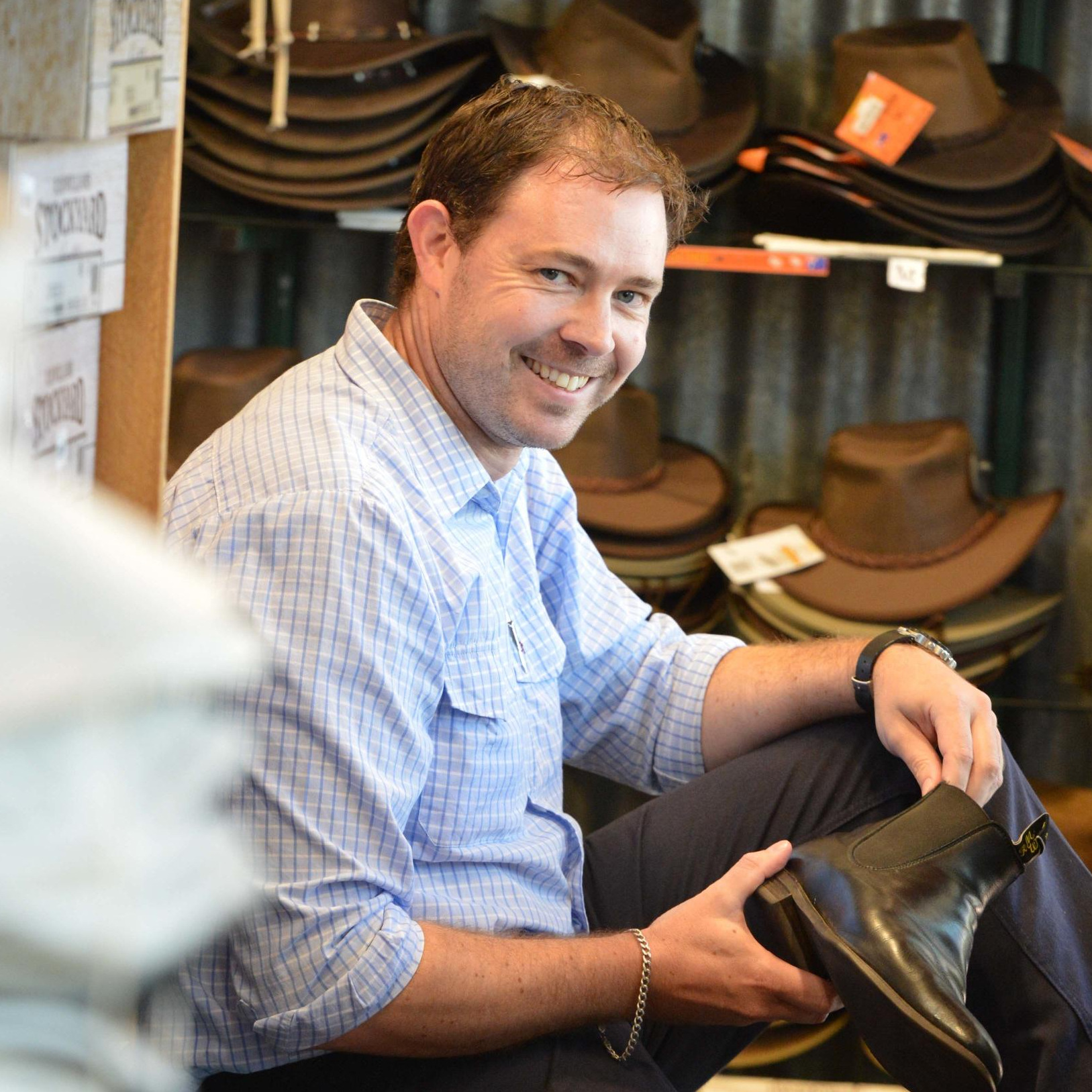 Clothing store employee