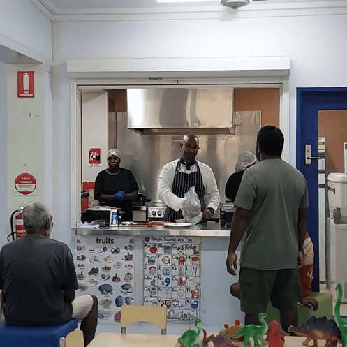 Aboriginla corp cooking